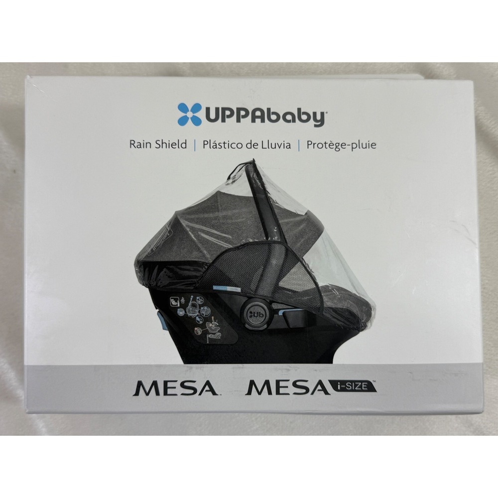 UPPAbaby MESA MESA i-SIZE Infant Car Seat Rain Shield Weather Cover, in Box